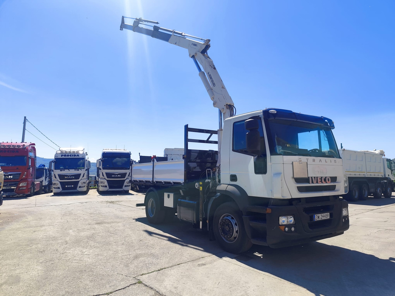 Camion grue, Camion benne IVECO STRALIS CUBE 190S33: photos 23