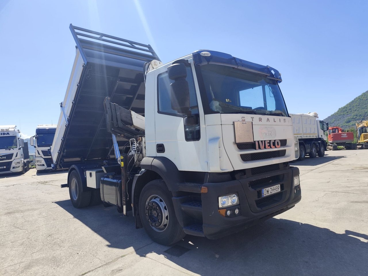 Camion grue, Camion benne IVECO STRALIS CUBE 190S33: photos 13