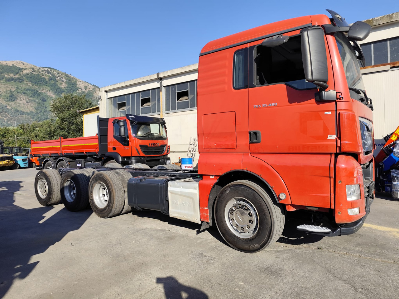 Camion plateau MAN TGS 35.480: photos 21