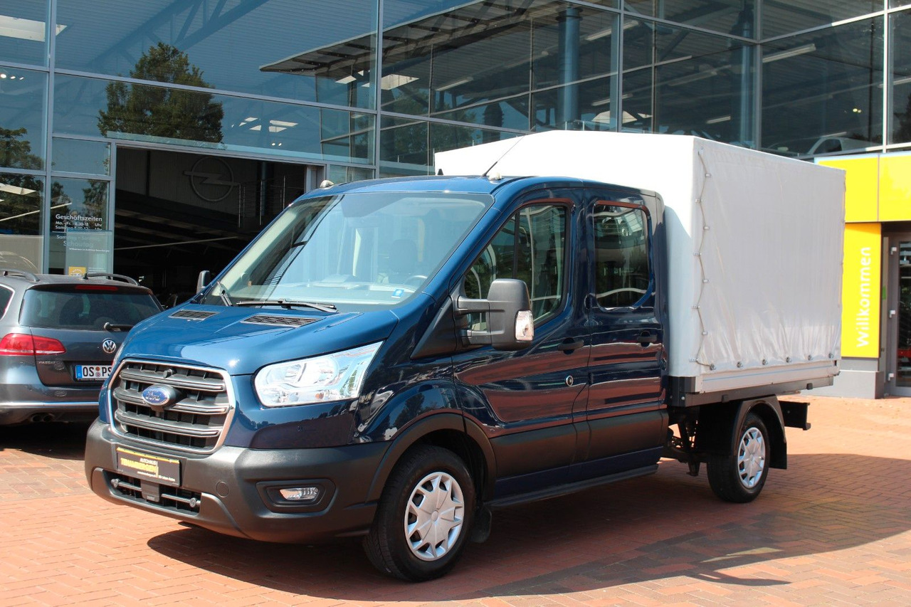 Ford Transit Pritsche 310 L2 Doka Plane el. Sitz - Utilitaire rideaux coulissants (PLSC), Utilitaire double cabine: photos 3 Ford Transit Pritsche 310 L2 Doka Plane el. Sitz - Utilitaire rideaux coulissants (PLSC), Utilitaire double cabine: photos 3