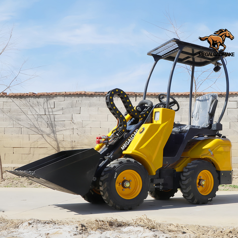 MEGALOAD AK625 Mini Wheel Loader Compact Size Articulated Diesel Kubota Engine P AK625 - Chargeuse sur pneus: photos 2 MEGALOAD AK625 Mini Wheel Loader Compact Size Articulated Diesel Kubota Engine P AK625 - Chargeuse sur pneus: photos 2