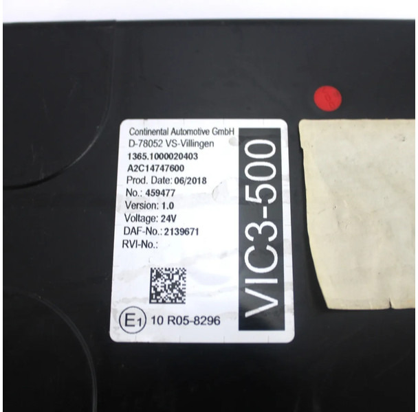 DAF XF106 VIC3 Module 2139671 | 2206308 | 2141289 Euro 6 - Bloc de gestion pour Camion: photos 2 DAF XF106 VIC3 Module 2139671 | 2206308 | 2141289 Euro 6 - Bloc de gestion pour Camion: photos 2