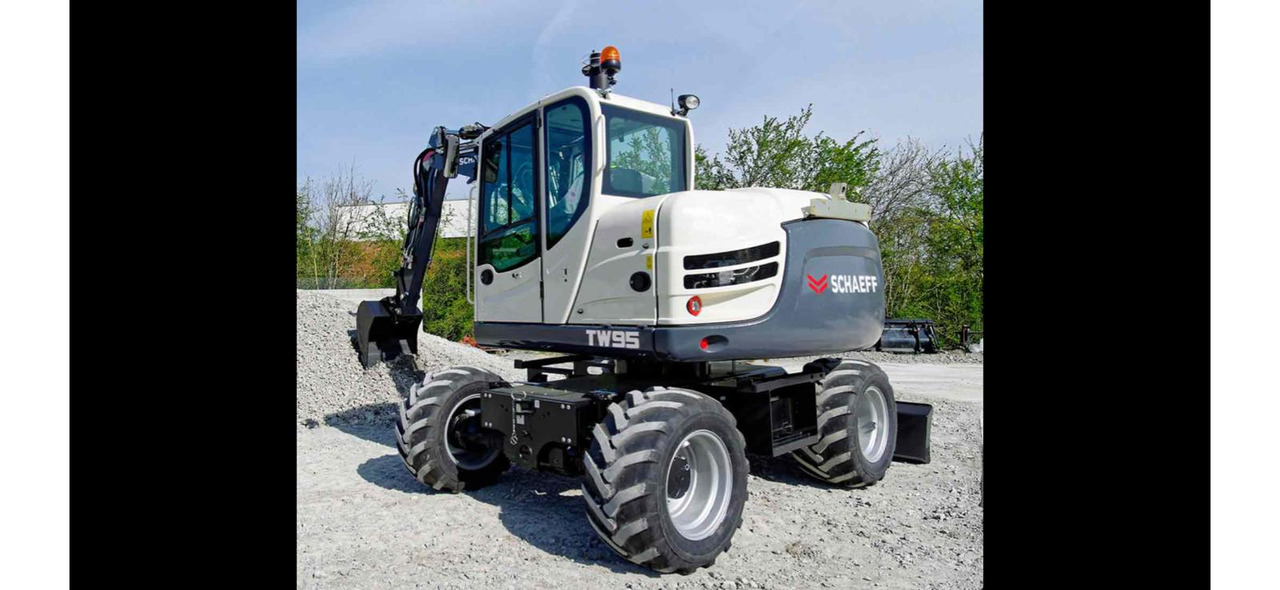 SCHAEFF TW95 - Pelle sur pneus: photos 4 SCHAEFF TW95 - Pelle sur pneus: photos 4