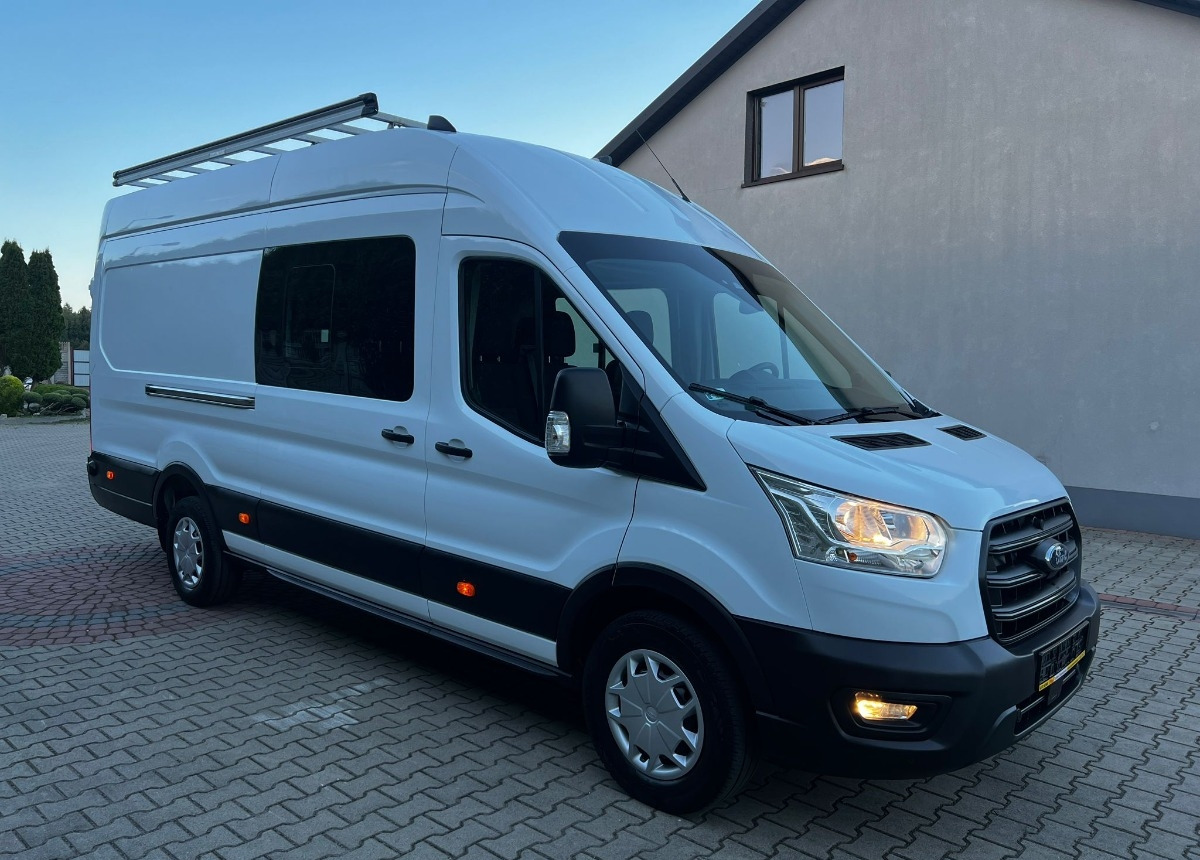 Ford Transit Brygadowy Maxi 6-osobowy 90tys. przebiegu Doka jak nowy - Utilitaire double cabine: photos 2 Ford Transit Brygadowy Maxi 6-osobowy 90tys. przebiegu Doka jak nowy - Utilitaire double cabine: photos 2