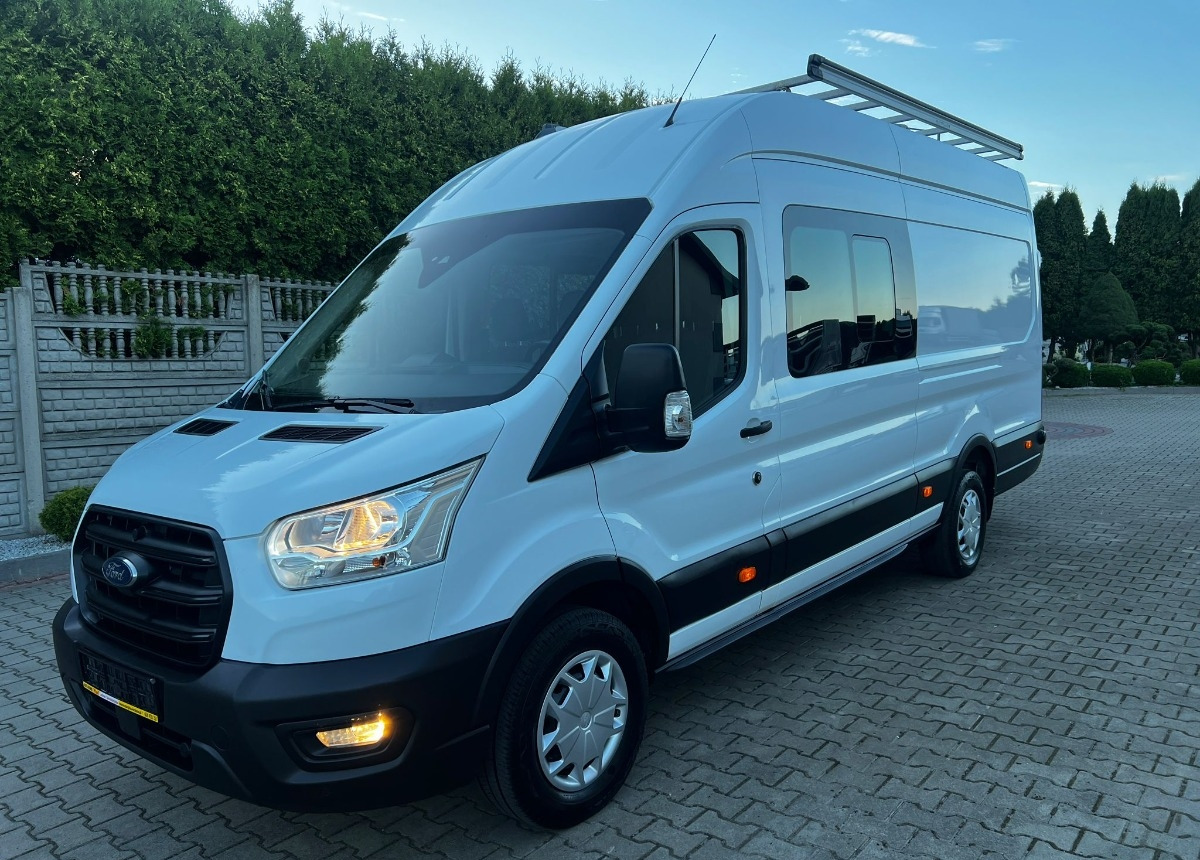Ford Transit Brygadowy Maxi 6-osobowy 90tys. przebiegu Doka jak nowy - Utilitaire double cabine: photos 3 Ford Transit Brygadowy Maxi 6-osobowy 90tys. przebiegu Doka jak nowy - Utilitaire double cabine: photos 3