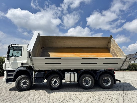 DAF CF 480 FAG Kipper 8x4 MX-13 355H3 - Camion benne: photos 1 DAF CF 480 FAG Kipper 8x4 MX-13 355H3 - Camion benne: photos 1