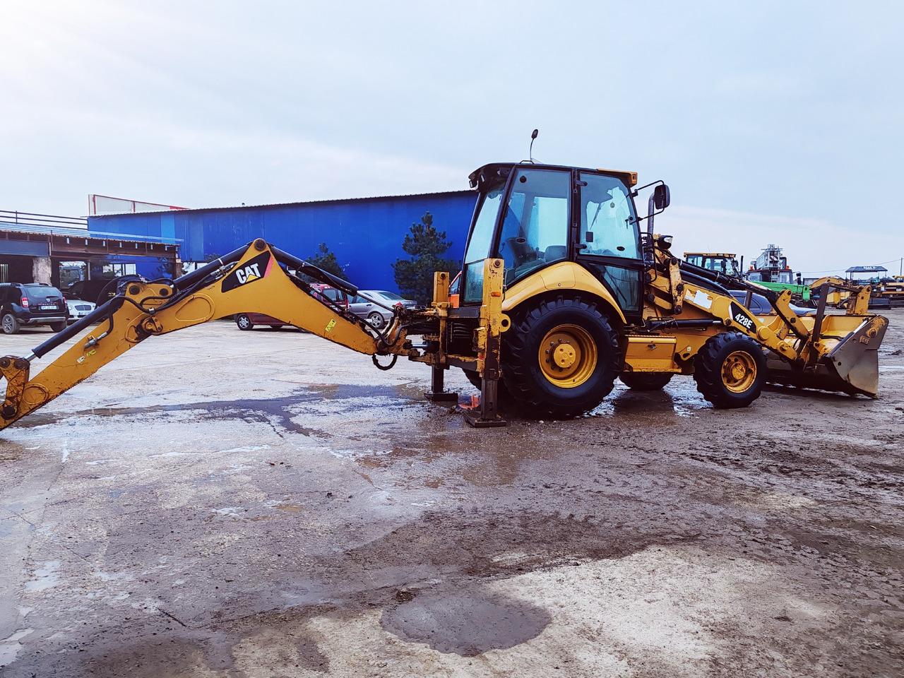 Tractopelle CATERPILLAR 428E: photos 8