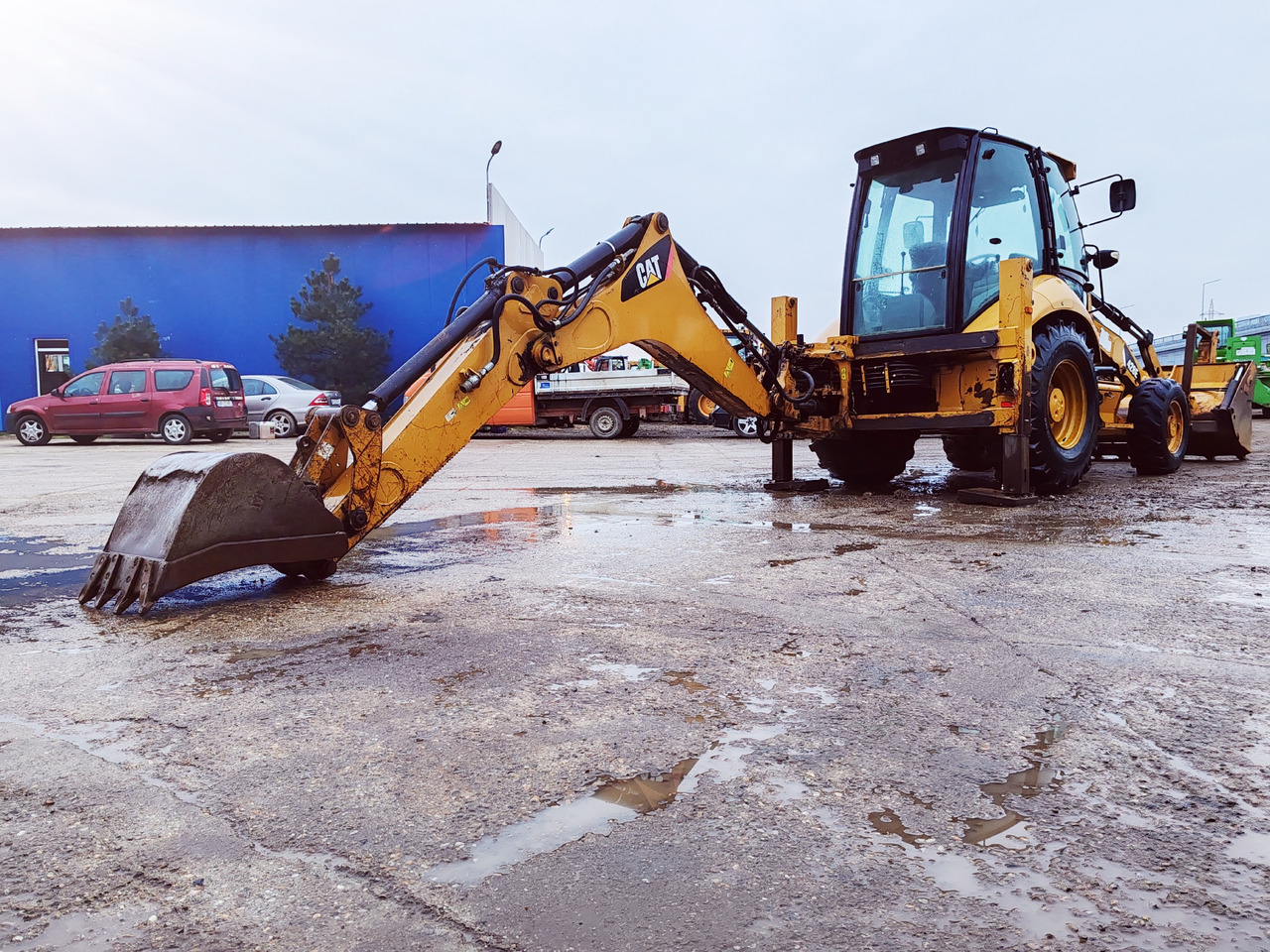 Tractopelle CATERPILLAR 428E: photos 9