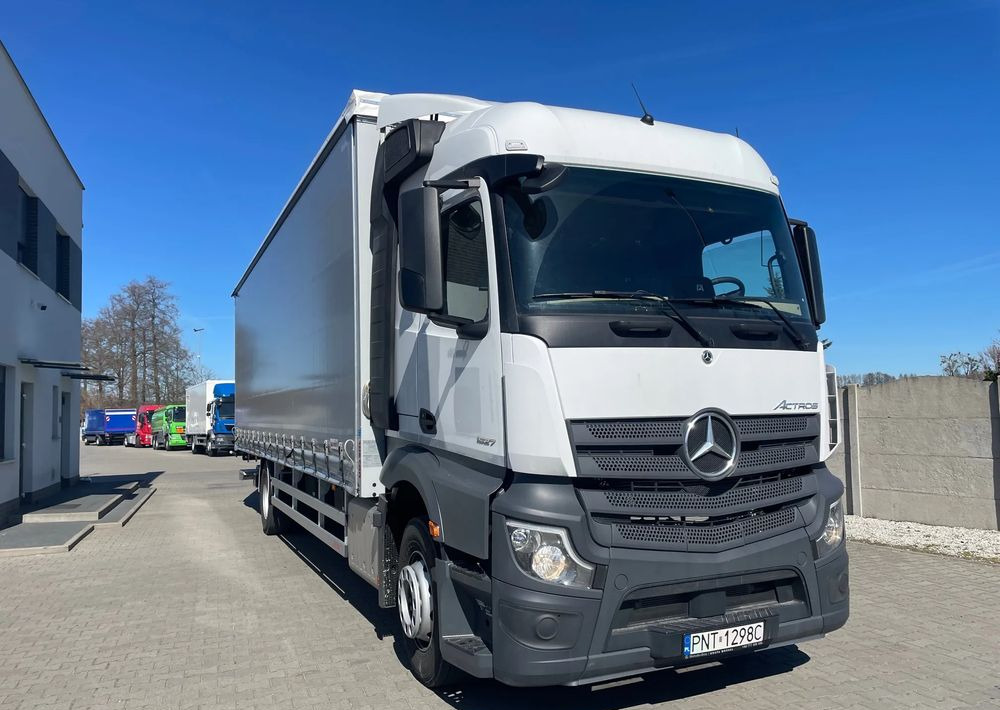 Mercedes-Benz ACTROS 1827, Firanka 9,5 m! - Camion à rideaux coulissants: photos 3 Mercedes-Benz ACTROS 1827, Firanka 9,5 m! - Camion à rideaux coulissants: photos 3