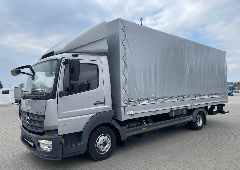 Mercedes-Benz ATEGO 818 KLIMA, WEBASTO - Camion à rideaux coulissants: photos 2 Mercedes-Benz ATEGO 818 KLIMA, WEBASTO - Camion à rideaux coulissants: photos 2