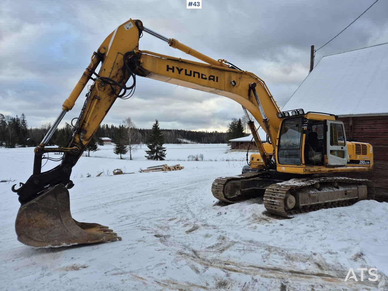 Hyundai Robex 290 LC-7A - Pelle sur chenille: photos 4 Hyundai Robex 290 LC-7A - Pelle sur chenille: photos 4