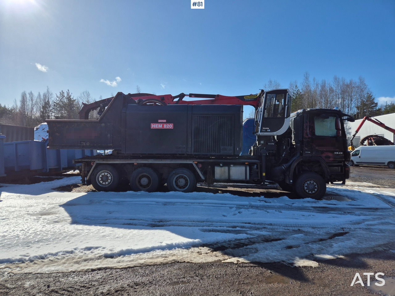 Broyeur de végétaux Jenz HEM 820 Autohakkuri sekä nostin: photos 7