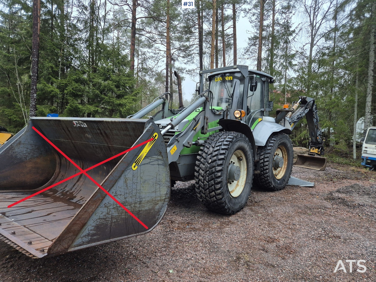 Lännen 8800E Kaivurikuormaaja - Tractopelle: photos 3 Lännen 8800E Kaivurikuormaaja - Tractopelle: photos 3