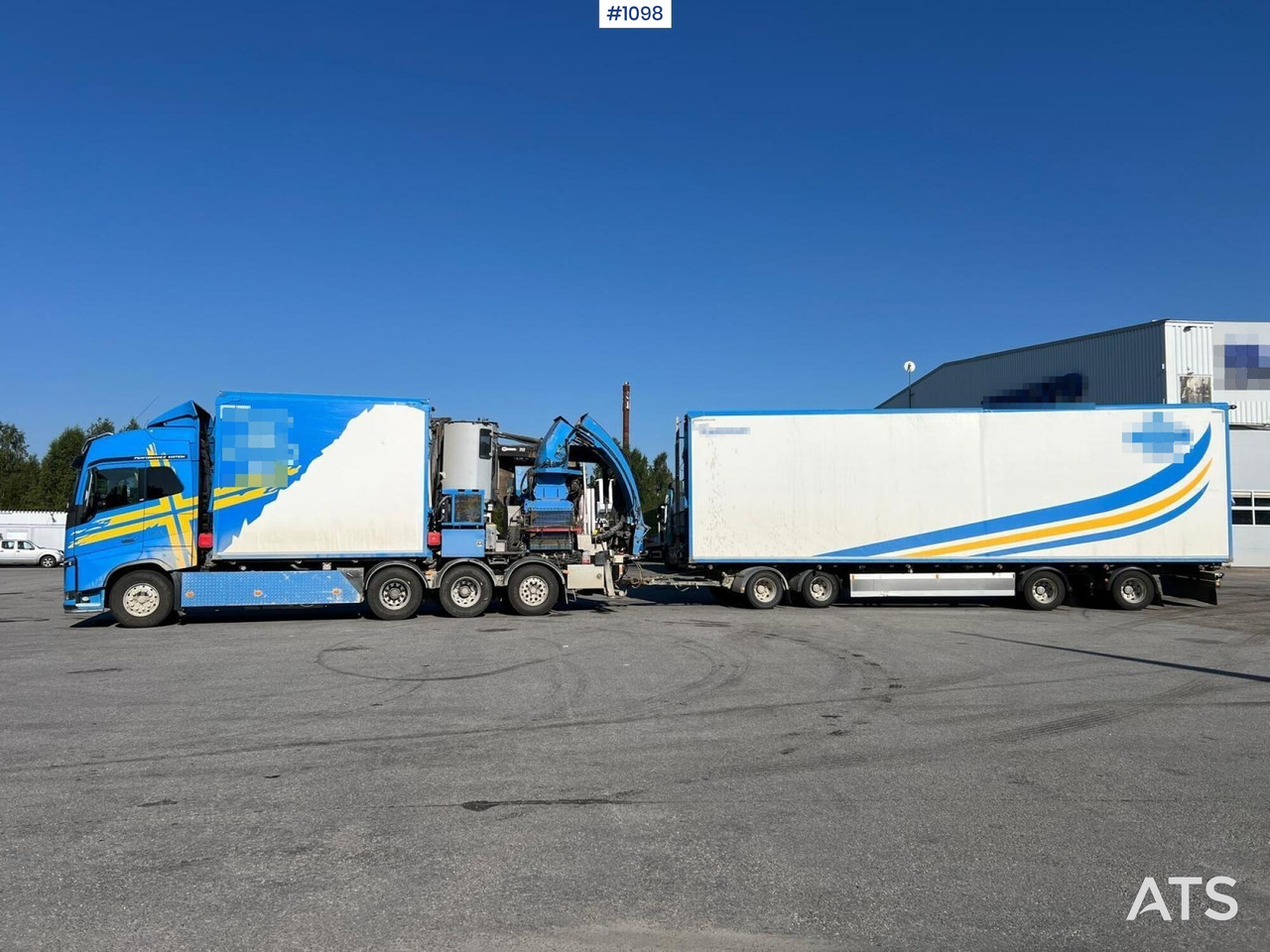 Volvo FH16 8*4 Flishugg - Broyeur de végétaux: photos 1 Volvo FH16 8*4 Flishugg - Broyeur de végétaux: photos 1
