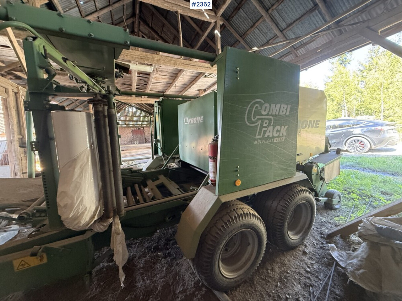 Krone Combi pack Multi-Cut 1250 round baler - Matériel de fenaison: photos 5 Krone Combi pack Multi-Cut 1250 round baler - Matériel de fenaison: photos 5