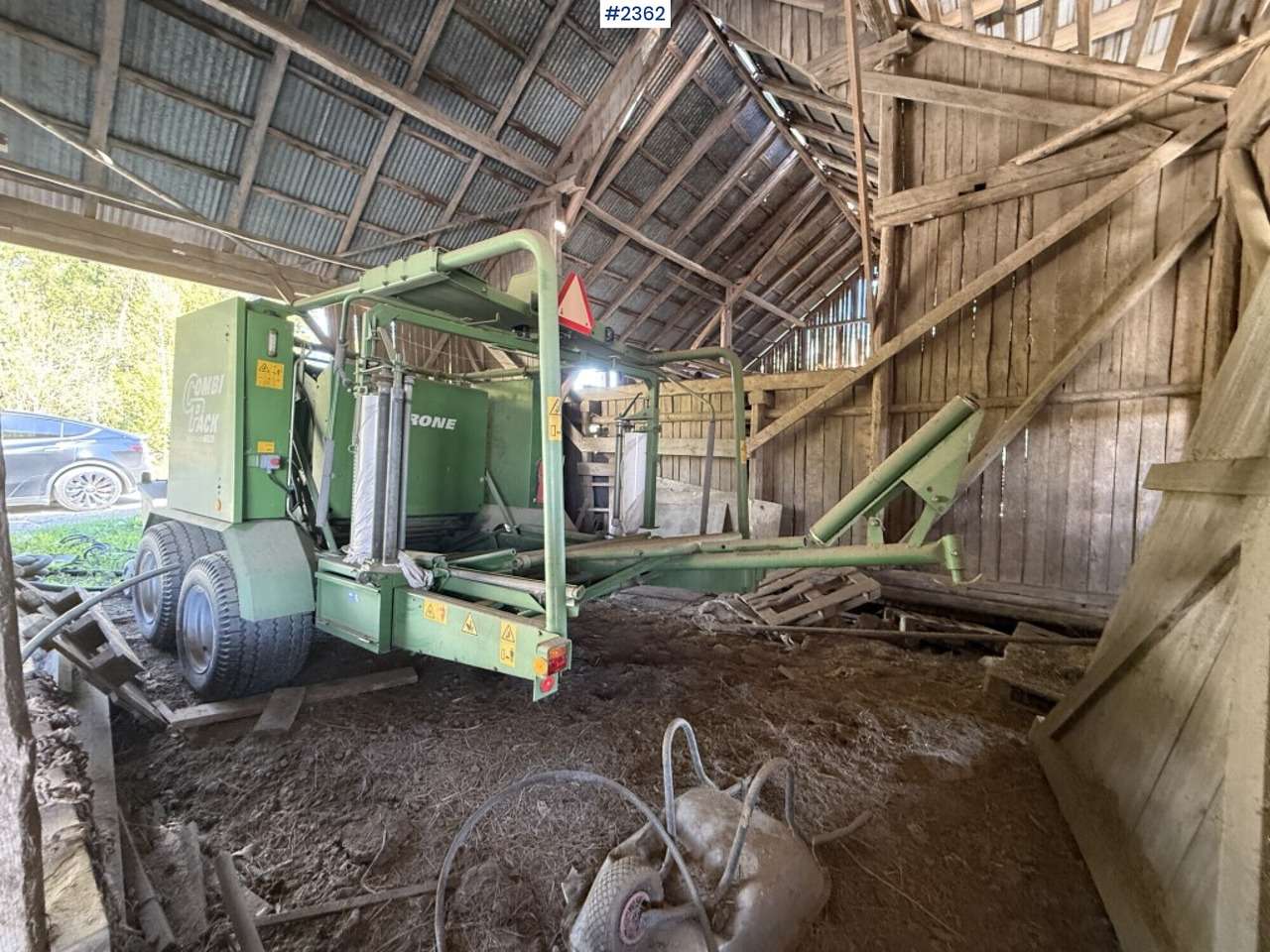 Krone Combi pack Multi-Cut 1250 round baler - Matériel de fenaison: photos 3 Krone Combi pack Multi-Cut 1250 round baler - Matériel de fenaison: photos 3
