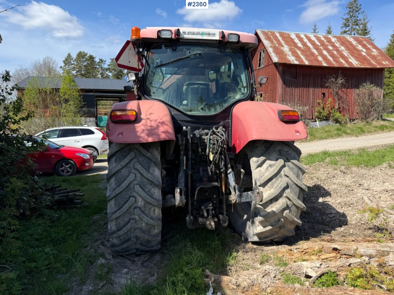 Tractor, Case IH Maxxum 140 - Tracteur agricole: photos 3 Tractor, Case IH Maxxum 140 - Tracteur agricole: photos 3