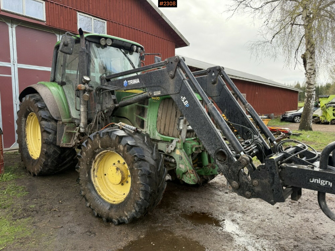 Tractor John Deere 6930 Premium with front loader (see video) - Tracteur agricole: photos 1 Tractor John Deere 6930 Premium with front loader (see video) - Tracteur agricole: photos 1