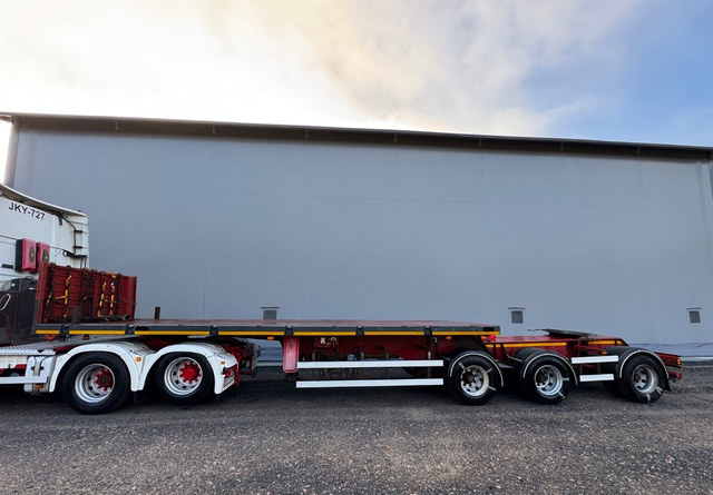 GT-Trailer 3-akselinen paripyörä B-linkki - Semi-remorque plateau: photos 2 GT-Trailer 3-akselinen paripyörä B-linkki - Semi-remorque plateau: photos 2