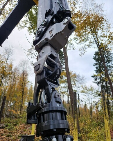 Tracteur forestier, Remorque forestière ValtraN123 + Kronos 140 4WDM + Cranab FC8: photos 14 Tracteur forestier, Remorque forestière ValtraN123 + Kronos 140 4WDM + Cranab FC8: photos 14