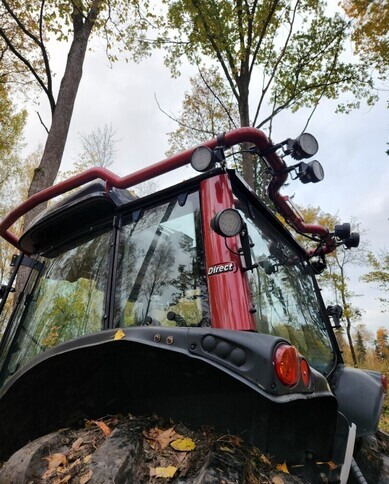 Tracteur forestier, Remorque forestière ValtraN123 + Kronos 140 4WDM + Cranab FC8: photos 10 Tracteur forestier, Remorque forestière ValtraN123 + Kronos 140 4WDM + Cranab FC8: photos 10