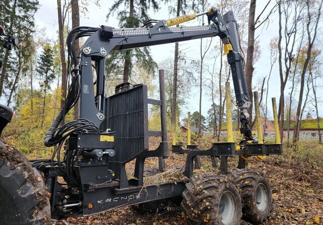 Tracteur forestier, Remorque forestière ValtraN123 + Kronos 140 4WDM + Cranab FC8: photos 7 Tracteur forestier, Remorque forestière ValtraN123 + Kronos 140 4WDM + Cranab FC8: photos 7