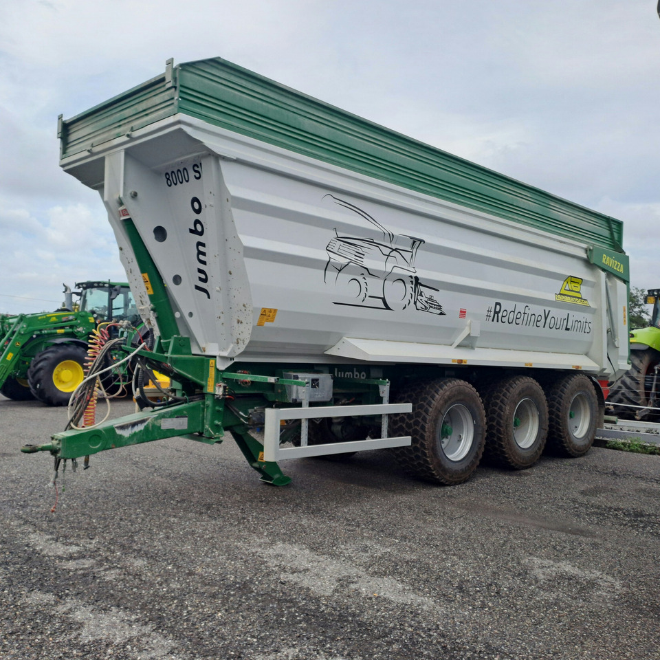 DUMPER RAVIZZA JUMBO 8000 ST - Remorque benne: photos 1 DUMPER RAVIZZA JUMBO 8000 ST - Remorque benne: photos 1