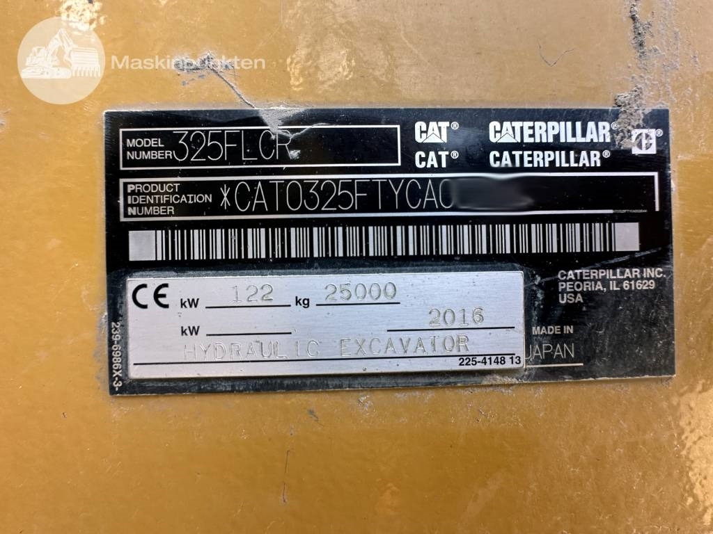 Pelle sur chenille CAT 325 FL CR: photos 12
