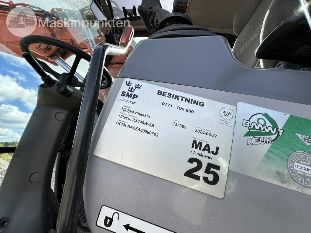 Hitachi ZX 140 W-5B  — crédit-bail Hitachi ZX 140 W-5B: photos 11