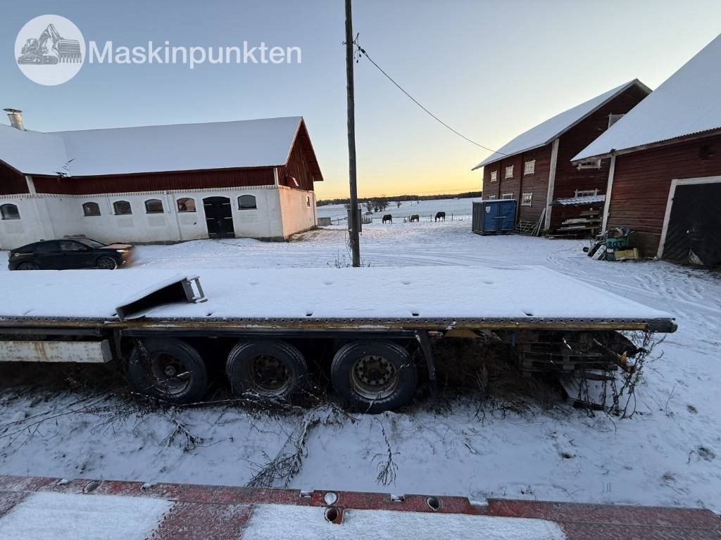 Semi-remorque plateau Krone SD flaktrailer: photos 6 Semi-remorque plateau Krone SD flaktrailer: photos 6