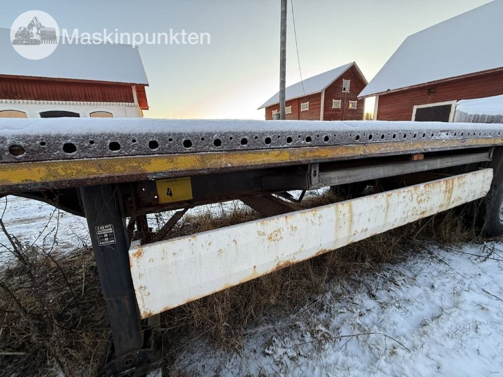 Semi-remorque plateau Krone SD flaktrailer: photos 44 Semi-remorque plateau Krone SD flaktrailer: photos 44