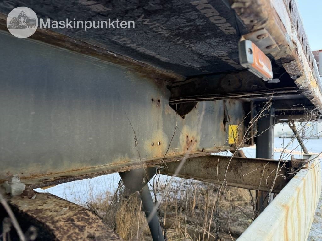 Semi-remorque plateau Krone SD flaktrailer: photos 29 Semi-remorque plateau Krone SD flaktrailer: photos 29