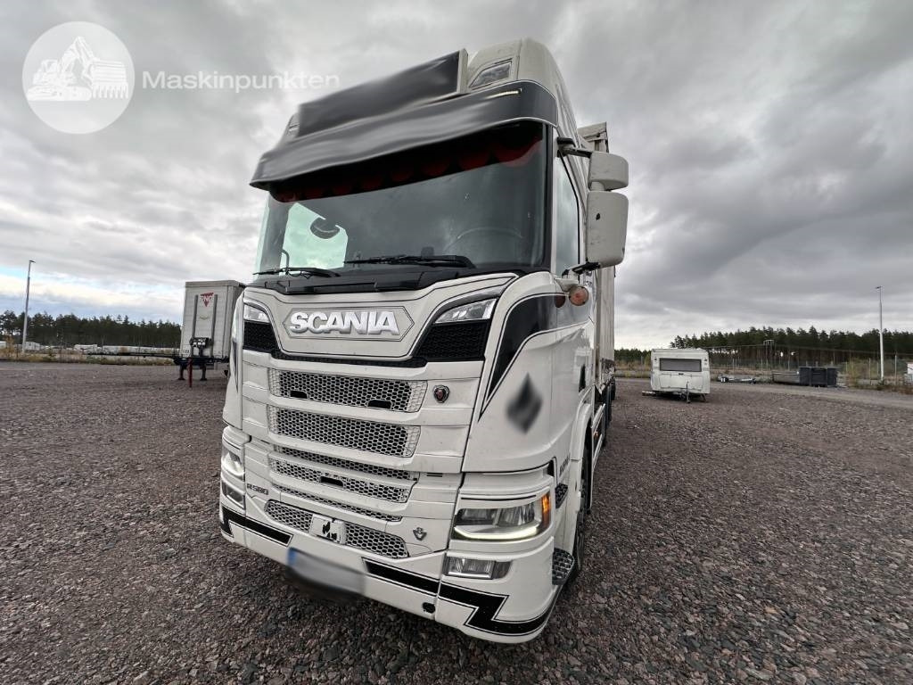 Scania R 580 - Camion porte-conteneur/ Caisse mobile: photos 4 Scania R 580 - Camion porte-conteneur/ Caisse mobile: photos 4