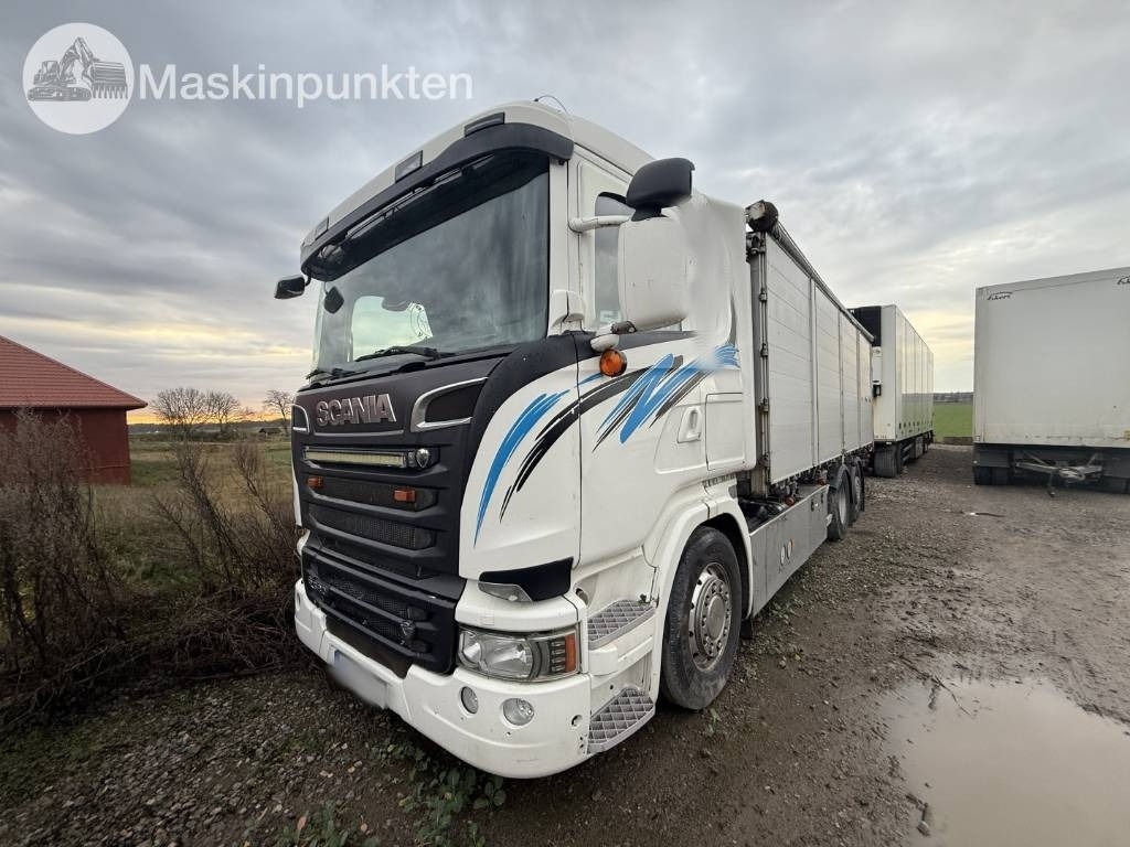 Scania R 580 - Camion fourgon: photos 1 Scania R 580 - Camion fourgon: photos 1