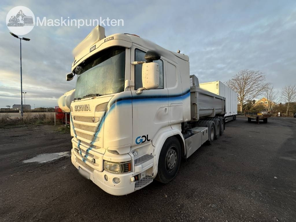 Scania R 580 kasettekipage - Camion benne: photos 1 Scania R 580 kasettekipage - Camion benne: photos 1