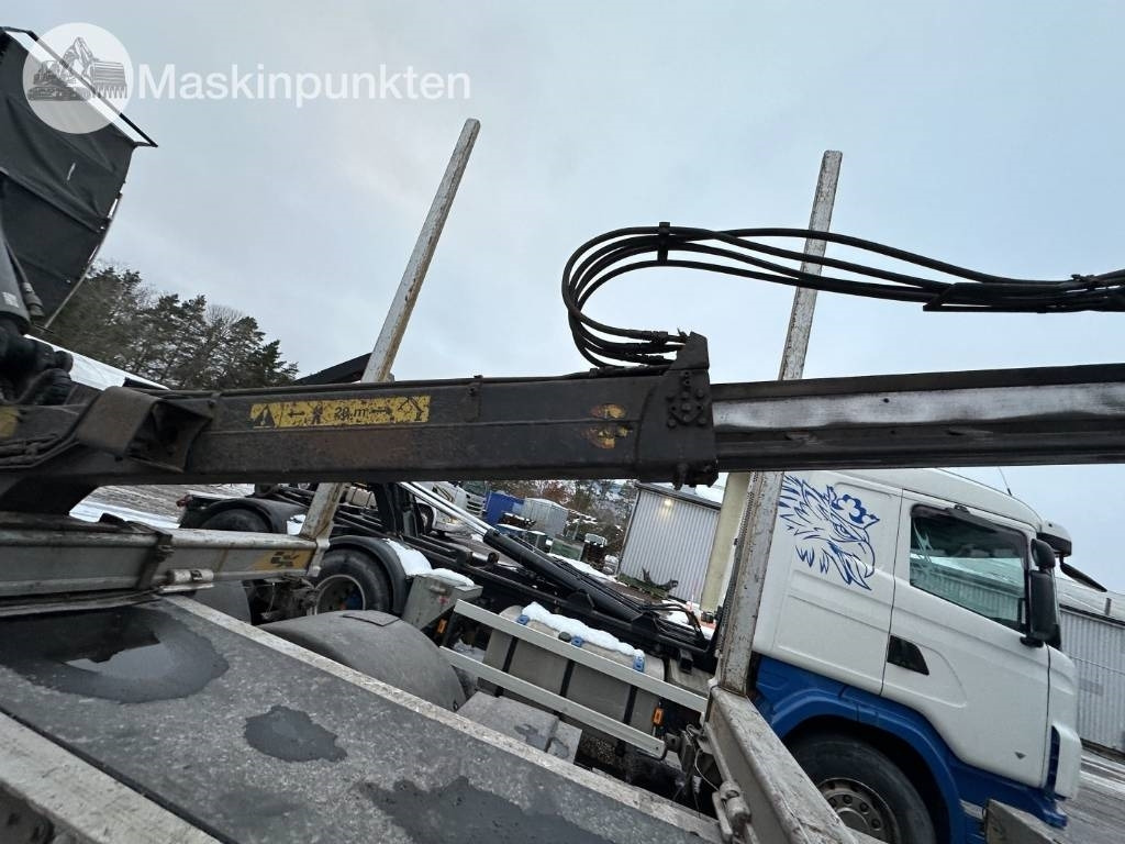 Scania R 580 timmerbil med kran  — crédit-bail Scania R 580 timmerbil med kran: photos 26