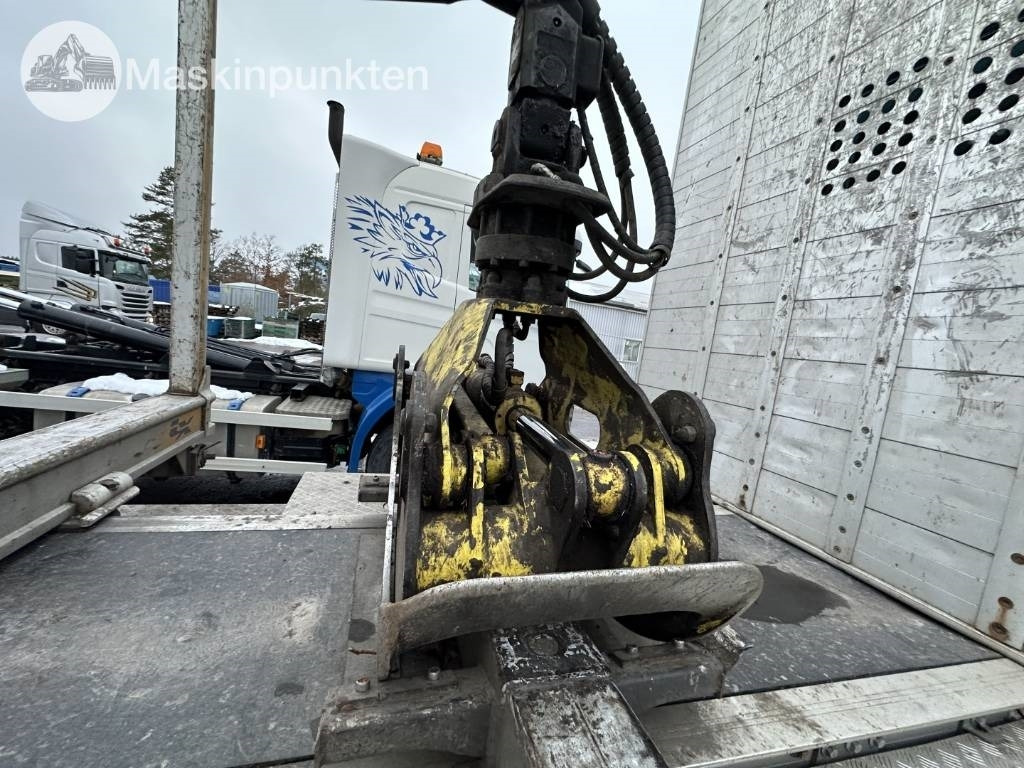 Scania R 580 timmerbil med kran  — crédit-bail Scania R 580 timmerbil med kran: photos 23