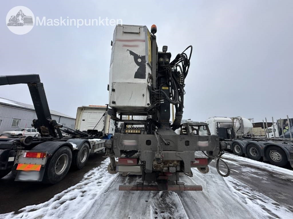 Scania R 580 timmerbil med kran  — crédit-bail Scania R 580 timmerbil med kran: photos 6