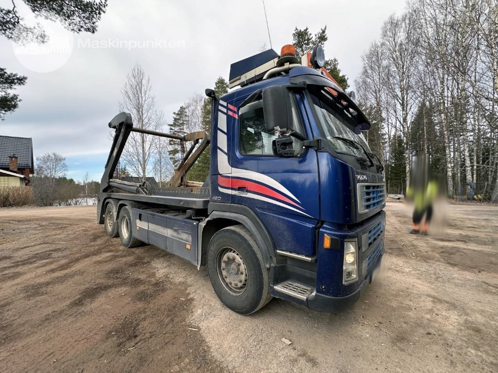 Volvo FM 12 420 LAXO Liftdumper + lastväxlare + flak - Camion multibenne: photos 3 Volvo FM 12 420 LAXO Liftdumper + lastväxlare + flak - Camion multibenne: photos 3