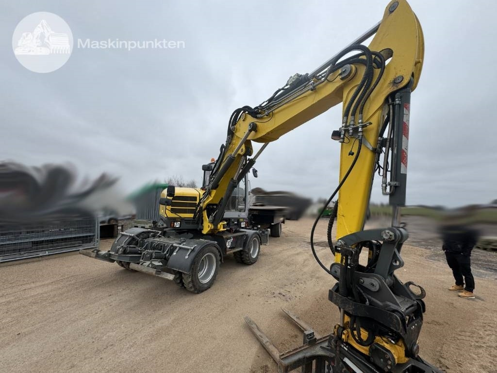 Wacker Neuson EW 100 med vagn - Pelle sur pneus: photos 2 Wacker Neuson EW 100 med vagn - Pelle sur pneus: photos 2