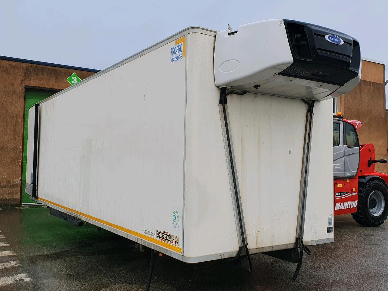 CHEREAU CAISSE FRIGO CARRIER - Carrosserie frigorifique: photos 1 CHEREAU CAISSE FRIGO CARRIER - Carrosserie frigorifique: photos 1
