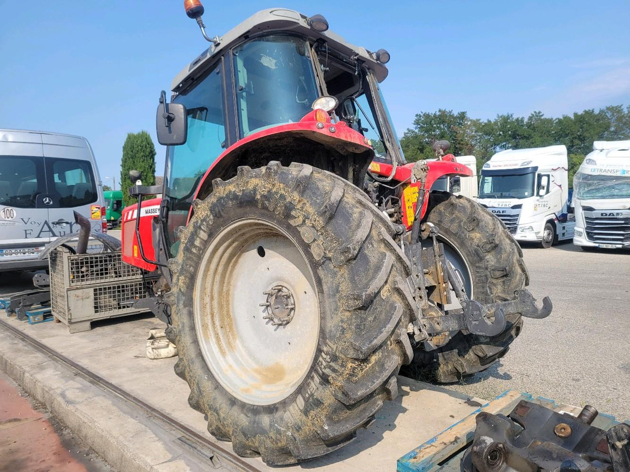 Tracteur agricole MASSEY FERGUSON 6455: photos 7