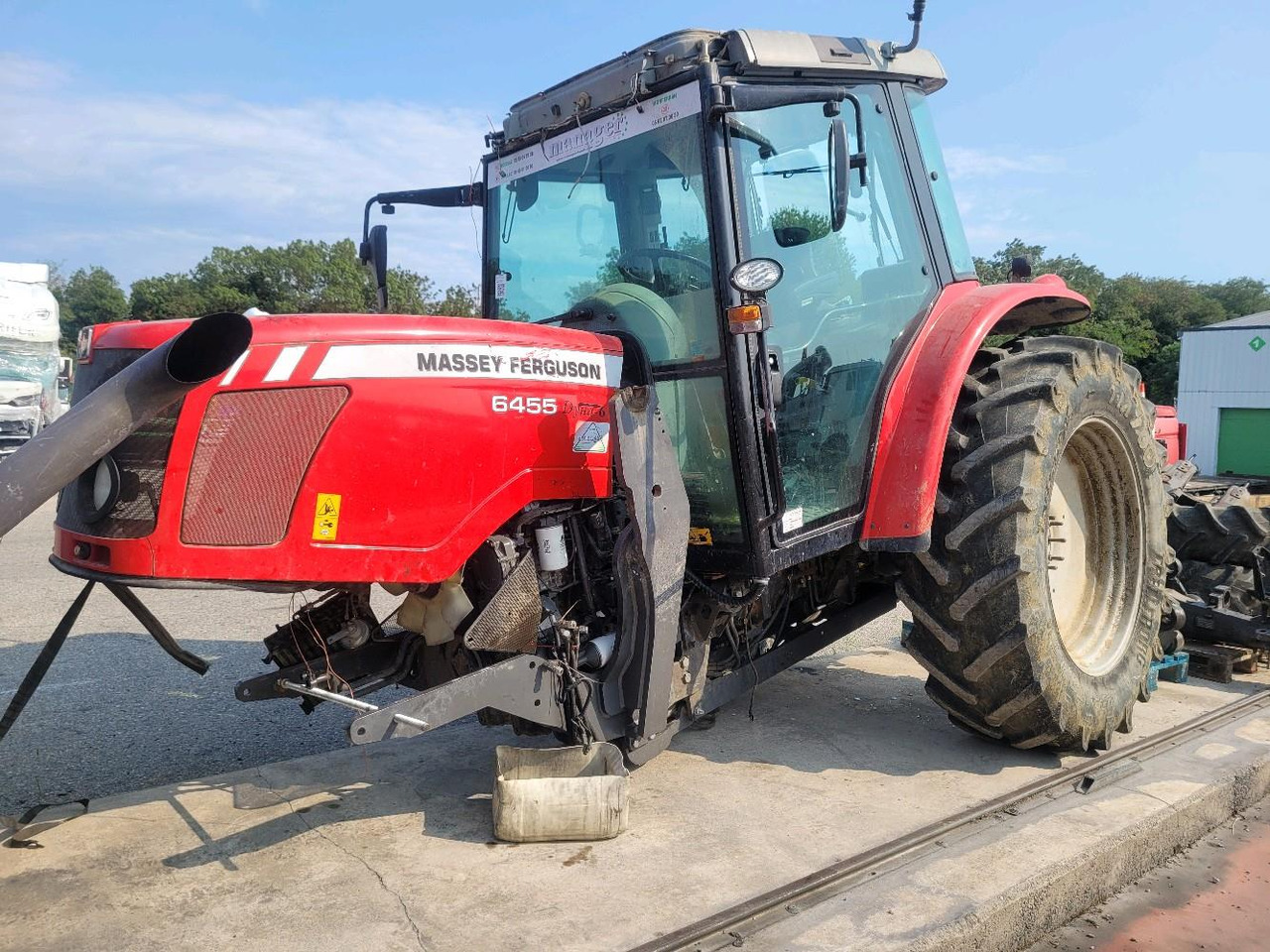 Tracteur agricole MASSEY FERGUSON 6455: photos 9