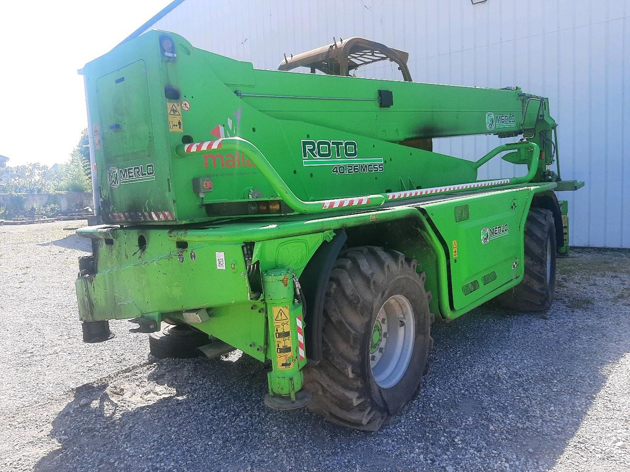 MERLO CHARGEUR TELES ROTO 40.26 MCSS - Chariot télescopique: photos 4 MERLO CHARGEUR TELES ROTO 40.26 MCSS - Chariot télescopique: photos 4