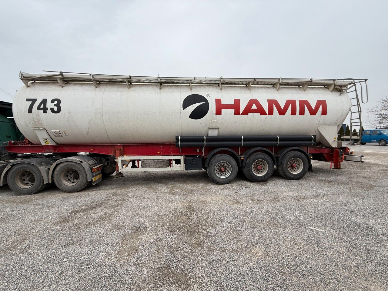 Feldbinder KIP 60.3 SILO AXLE BPW - Citerne pulvérulente: photos 5 Feldbinder KIP 60.3 SILO AXLE BPW - Citerne pulvérulente: photos 5