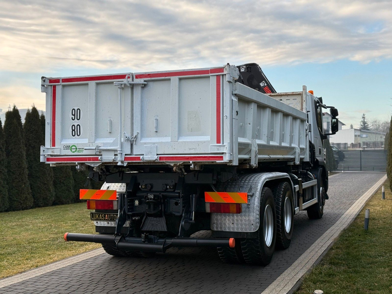Iveco TRAKKER 450 6X4 DOUBLE HYDRO-BOARD HIAB — crédit-bail Iveco TRAKKER 450 6X4 DOUBLE HYDRO-BOARD HIAB: photos 8
