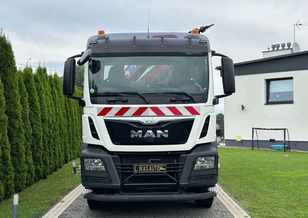 MAN TGS 440 / 8x4 / HMF 1530 / HYDROBURTA - Camion benne: photos 2 MAN TGS 440 / 8x4 / HMF 1530 / HYDROBURTA - Camion benne: photos 2