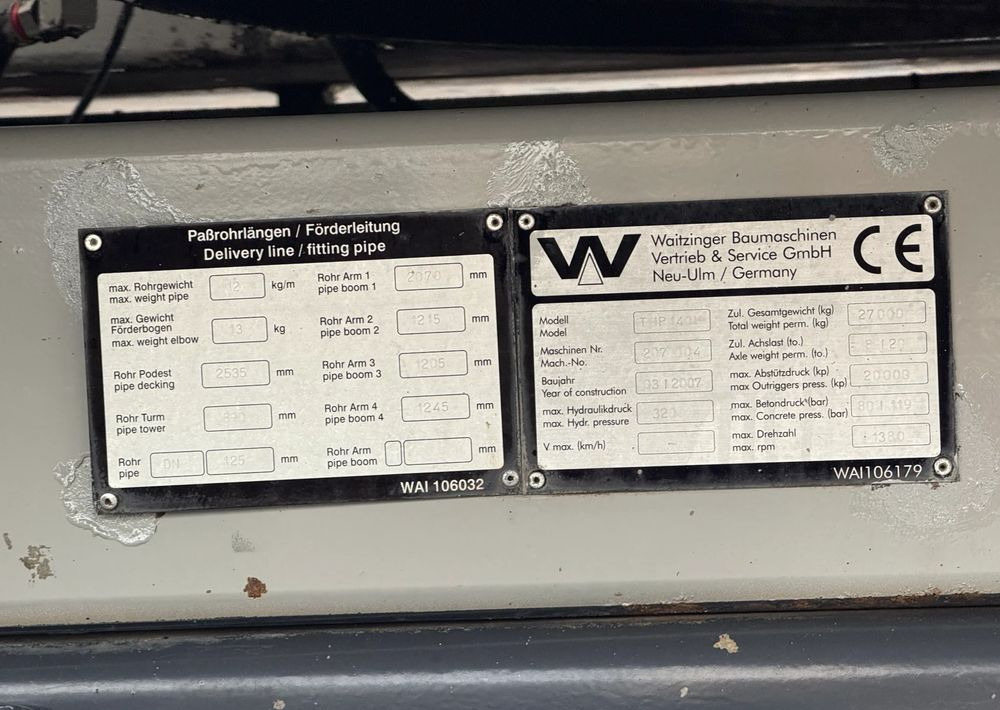 Mercedes-Benz ACTROS 2636 6X4 36 M WAITZINGER — crédit-bail Mercedes-Benz ACTROS 2636 6X4 36 M WAITZINGER: photos 15