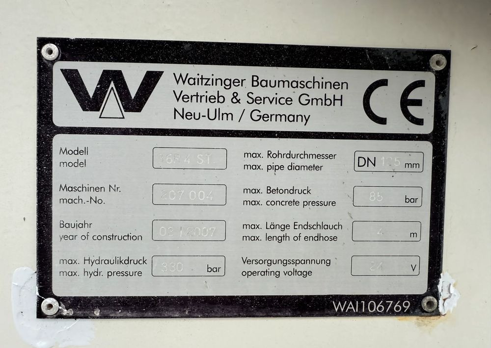 Mercedes-Benz ACTROS 2636 6X4 36 M WAITZINGER — crédit-bail Mercedes-Benz ACTROS 2636 6X4 36 M WAITZINGER: photos 16