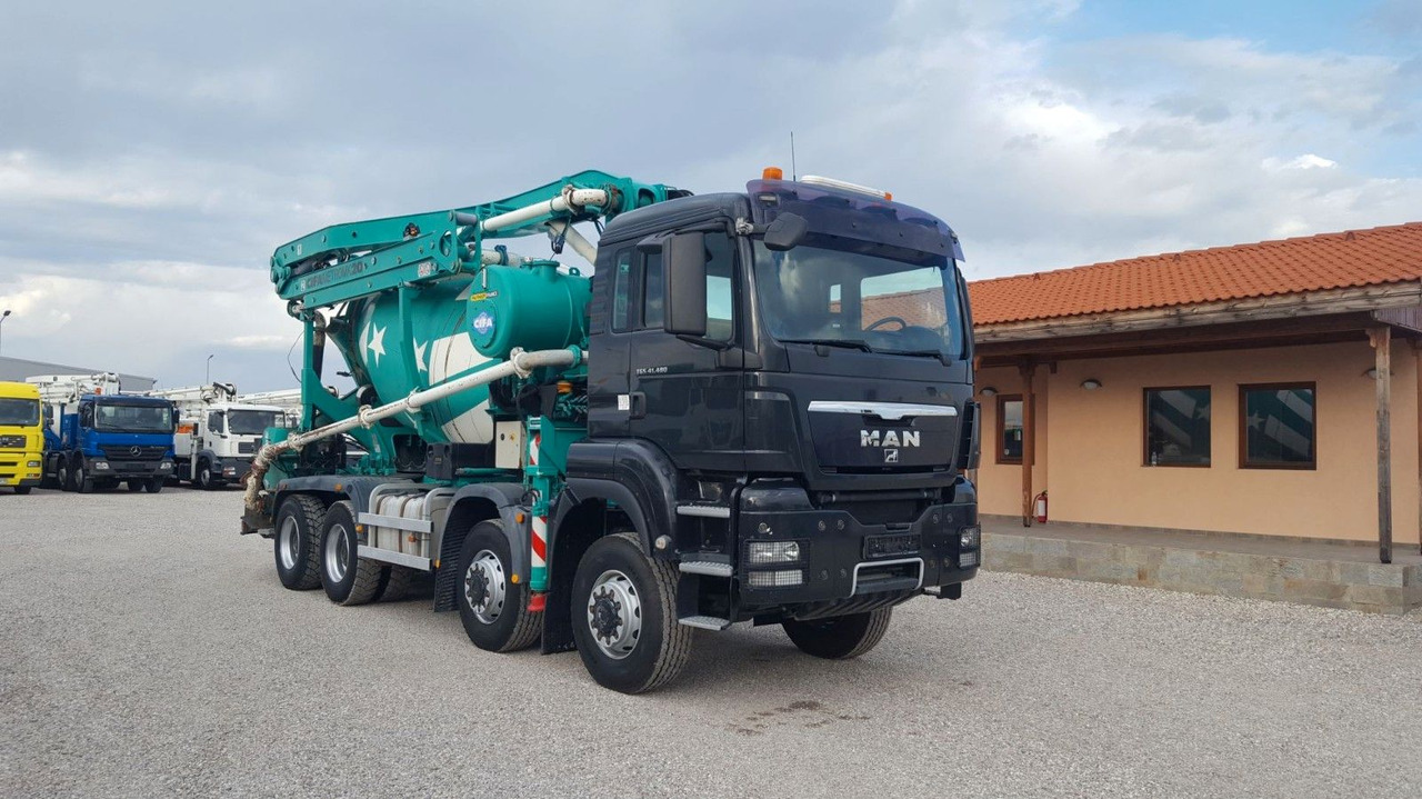 MAN TGS 41.480 - 8x6 mit CIFA MK-20 - Camion pompe: photos 1 MAN TGS 41.480 - 8x6 mit CIFA MK-20 - Camion pompe: photos 1